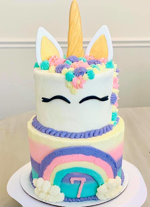 Unicorn Cake by Cupkayts
