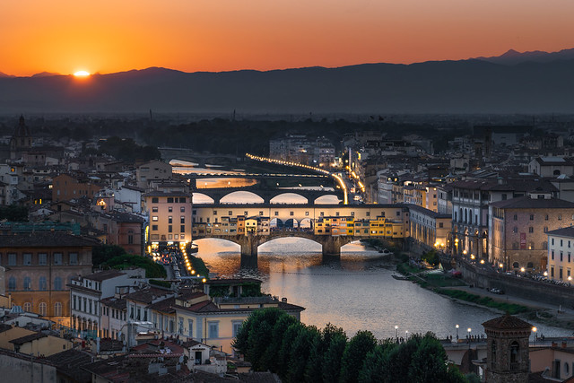 Sunset over La Bella | Florence, Italy
