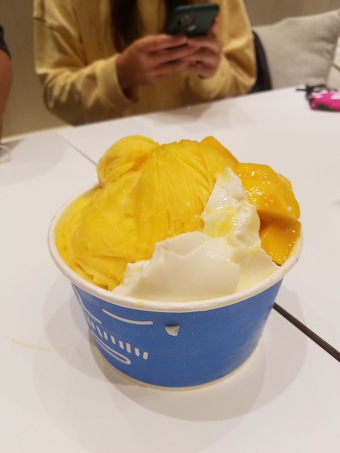 Mango shave ice from Ice Monster