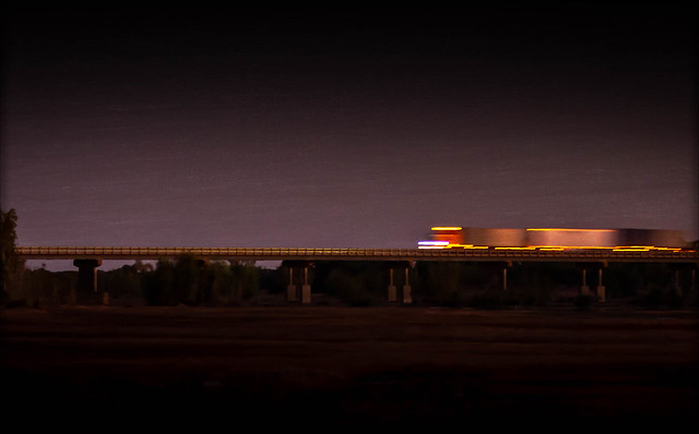 Road Trains that pass in the night