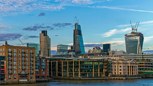 Growing City of London Skyline (Circa 2013) (Canon  EOS 7D & Sigma 35mm f1.4 Prime)