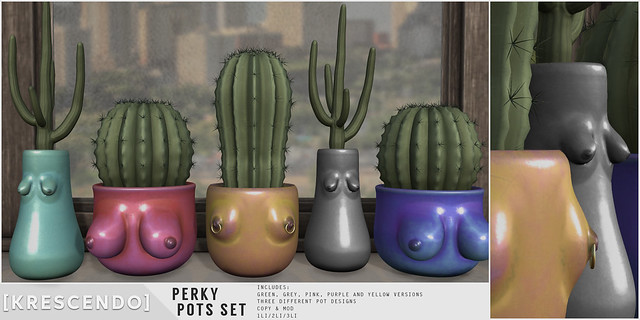 [Kres] Perky Pots Set