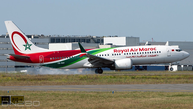 Royal Air Maroc 737-8 MAX 60011 / 7389 CN-MAY