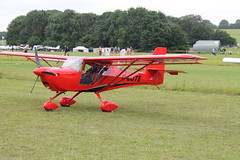 G-CJTE Aeropro Eurofox 3K [50917] Popham 140821