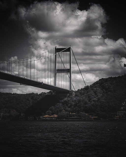Bosphorus Bridge and City