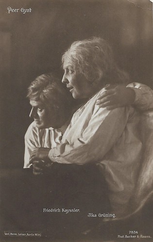 Friedrich Kayssler and Ilka Grüning in Peer Gynt