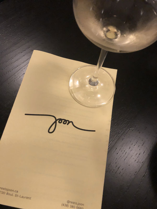 Restaurant-Joon-Montréal-menu