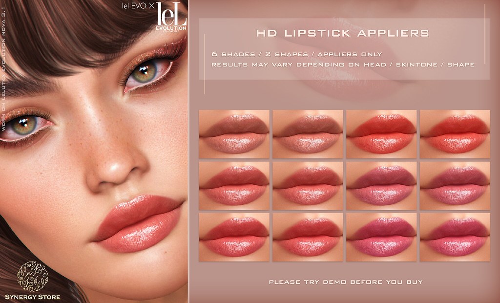 Synergy – Lelutka HD Lipstick Applier for EVO / EVO X heads – Ansan♥