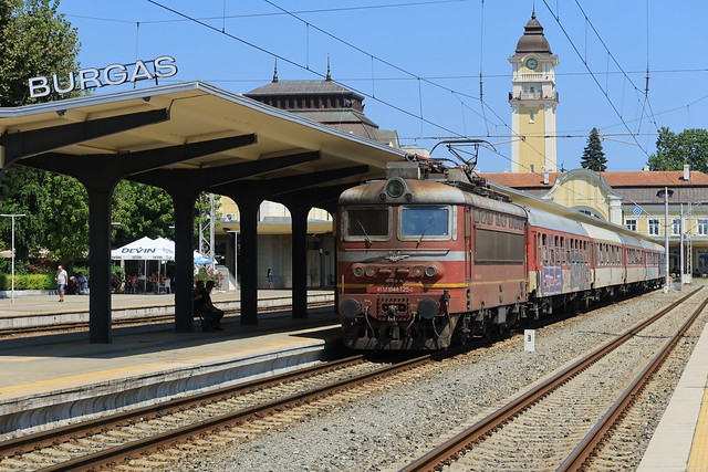 Burgas - 44.125 BDZPP, express train Burgas - Sofia
