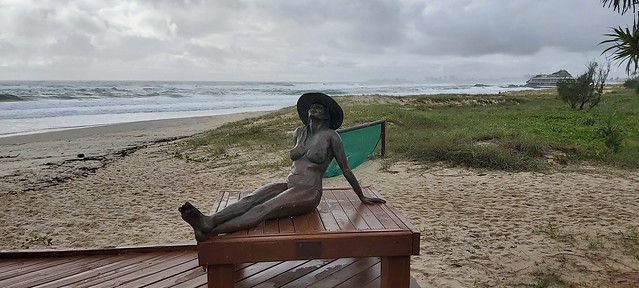 Bronze Beach Babe, Currumbin Beach, Queensland.