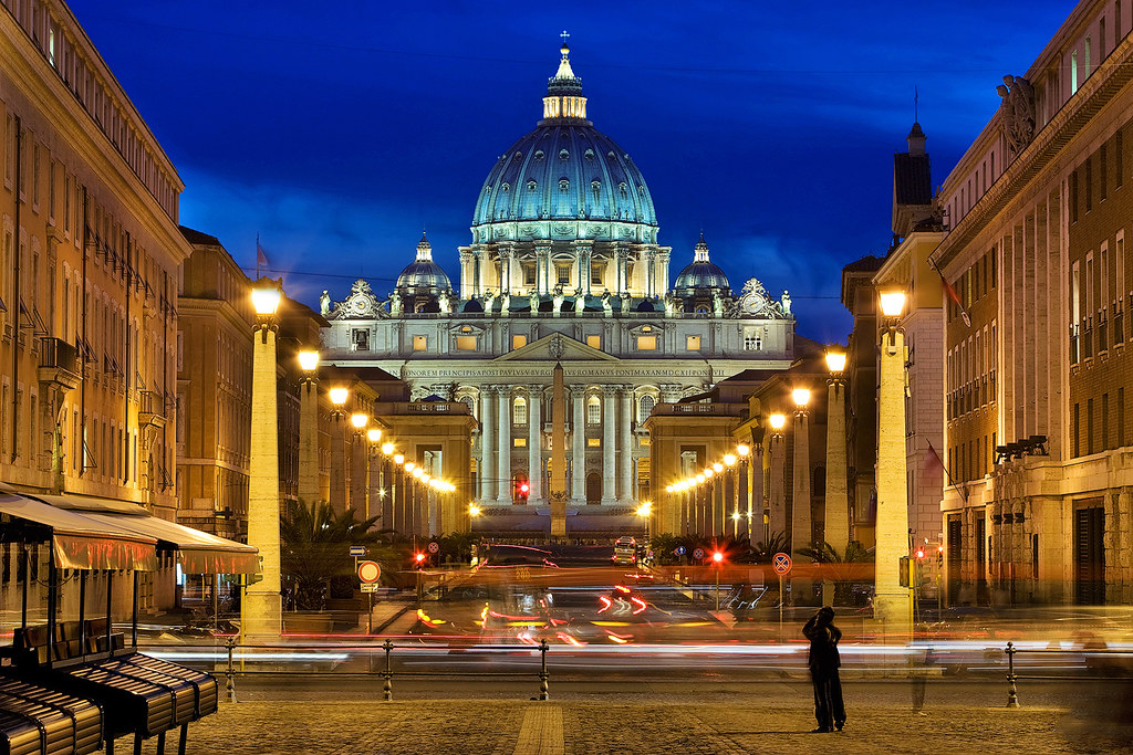 St. Peter's Basilica in the Vatican in Rome