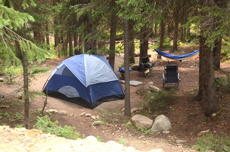 Camping sit along Jones Pass Trail (4)