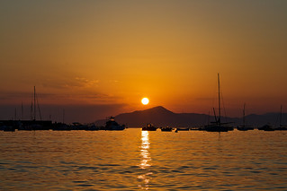 Sunset in Sestri Levante