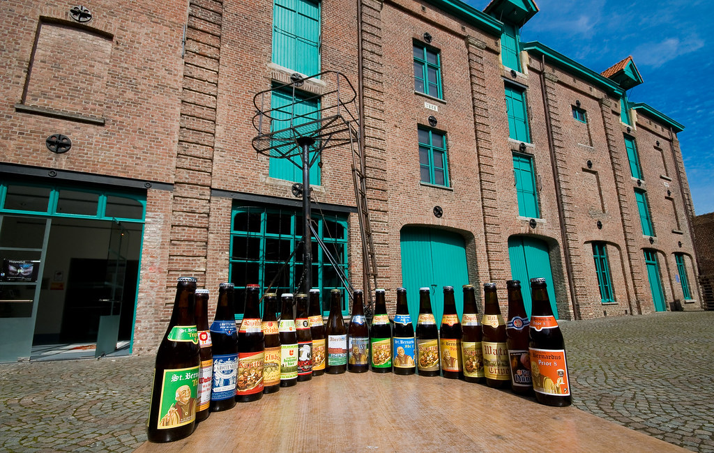 Colección de cervezas del museo