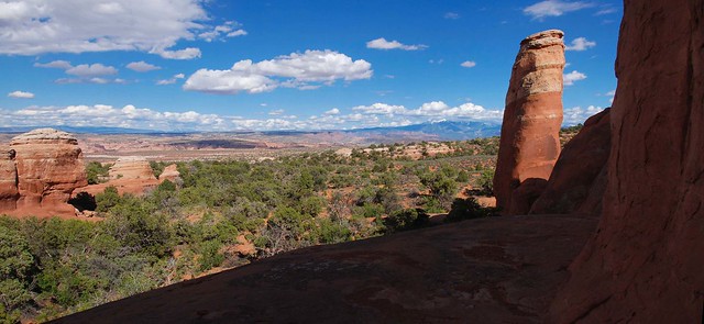 The view eastward from Broken Arch... 20110620_8049-52_Pano