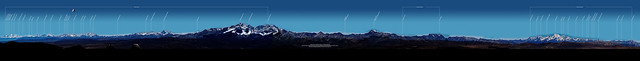 Panorama Cordillera Blanca, Cordillera Huallanca, y Cordillera Huayhuash.