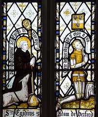 St Giles and Sir Adam de Berford (Herbert Bryans, 1920)