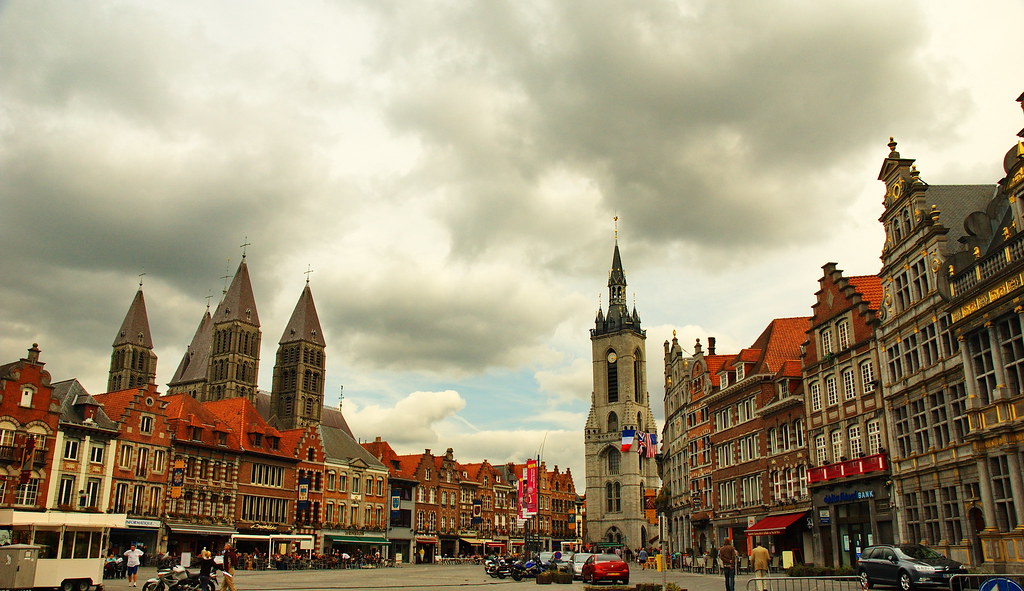 Tournai main square