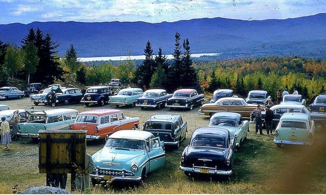 Labor Day Weekend, Weld, Maine 1957