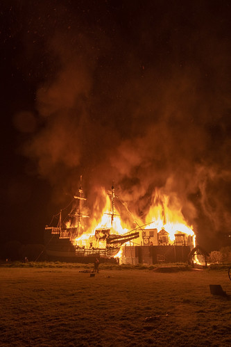 Mayflower Bonfire and Fireworks