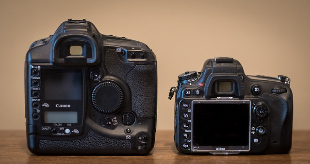 Canon EOS-1Ds (2002) / Nikon D600 (2012)