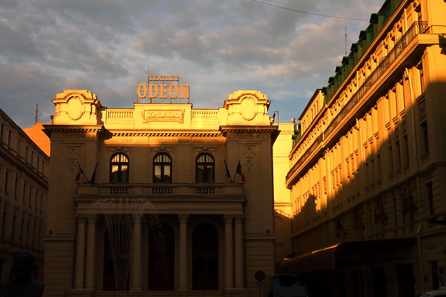 Architecture - The Golden Theater (The golden hour)