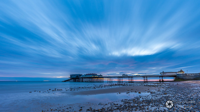 Cromer pier in the blue hour