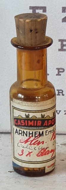 Medicijnflesje van de Casimir apotheek