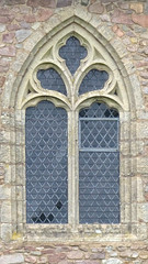 Exterior chancel window