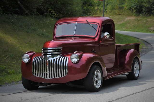 1946 Chevy Pickup Truck @ Car Cruise - Kittanning, Pa