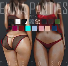 Pure Poison - Emma Panties - Whore Couture