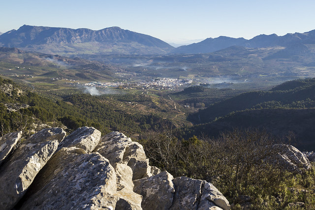 Spain - Malaga - El Burgo from El Guarda Forestal Viewpoint
