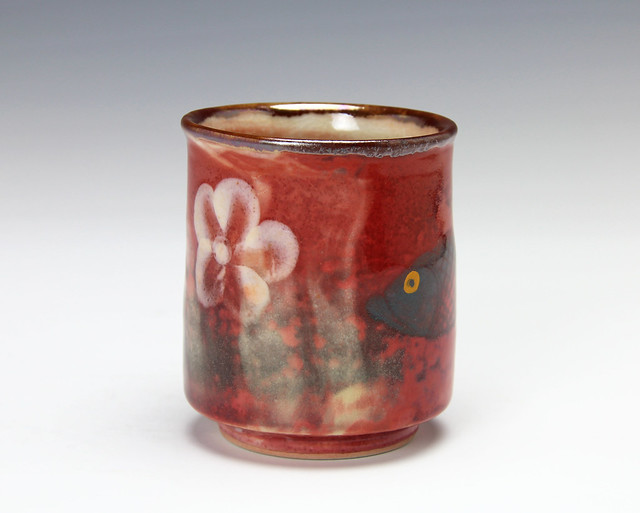 Shino Porcelain Pottery Cup 2 - Bruce Gholson