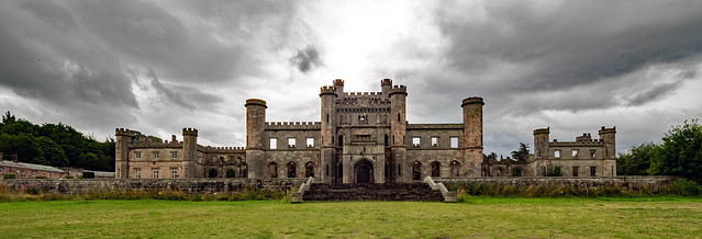 Main Entrance at Lowther Castle