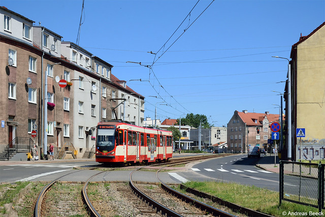 Gdańsk (PL), 17.06.21, N8C-NF 1163 auf Linie 10 nach Brętowo PKM