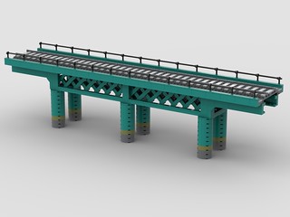 Lego Railway Bridge | by eastawat