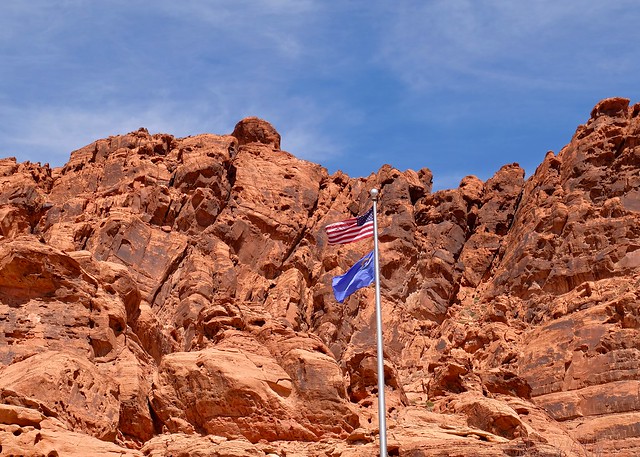 Valley of Fire Flags