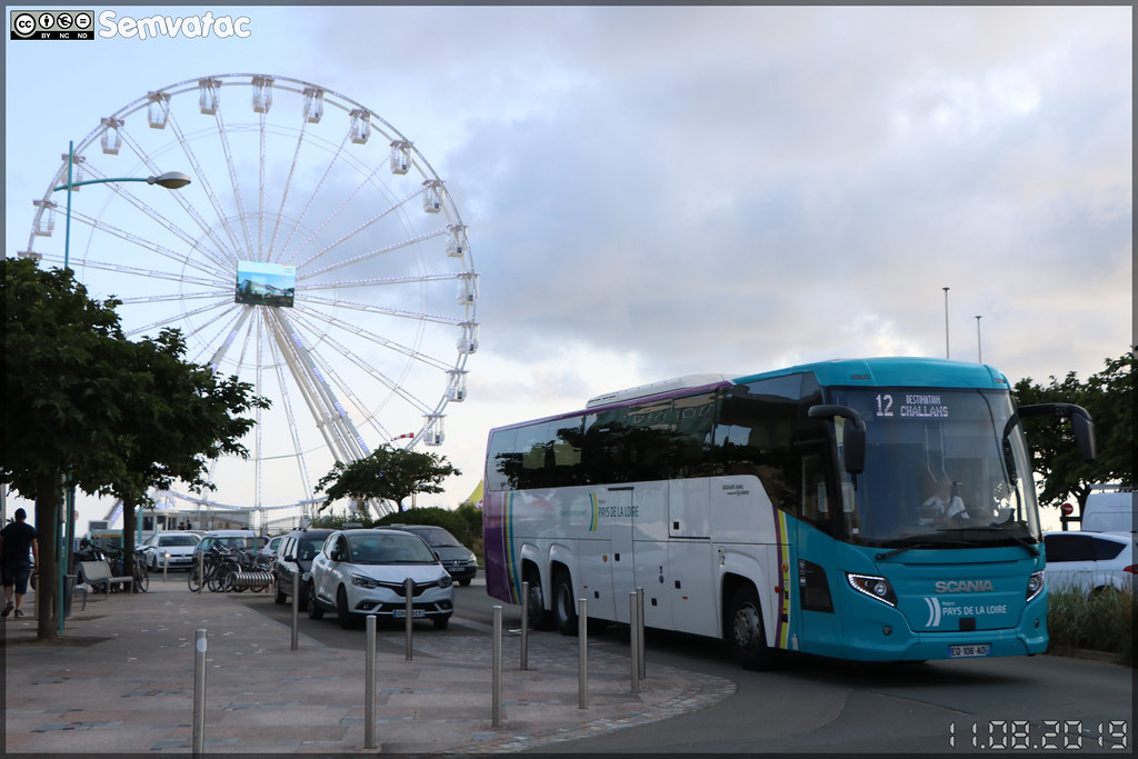 Scania Touring – Transdev CTA (Compagnie des Transports de l’Atlantique) (STAO PL, Société des Transports par Autocars de l’Ouest – Pays de la Loire) / Aléop ex Pays de la Loire n°25604