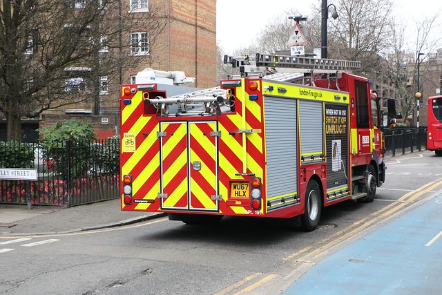 London Fire Brigade - F251 - DPL191 - WU67HLX