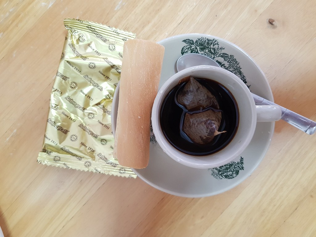 安東木烤咖啡烏(北馬風味) Antong Wood Roasted Kopi O Kao Northern rm$12/15pack with 干麵包 Roti Kok @ 安東咖啡 Antong Coffee Products Shopee
