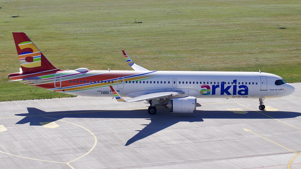 4X-AGK Arkia Israeli Airlines Airbus A321-251NX