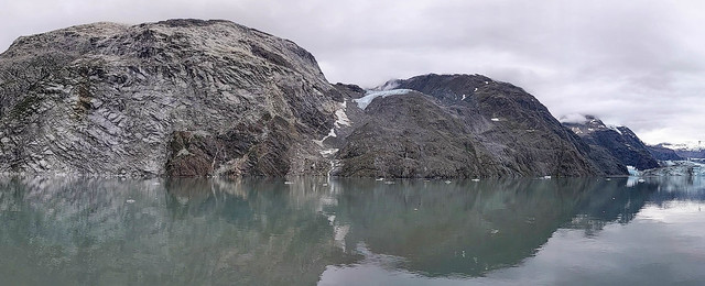 approach to J Hopkins glacier