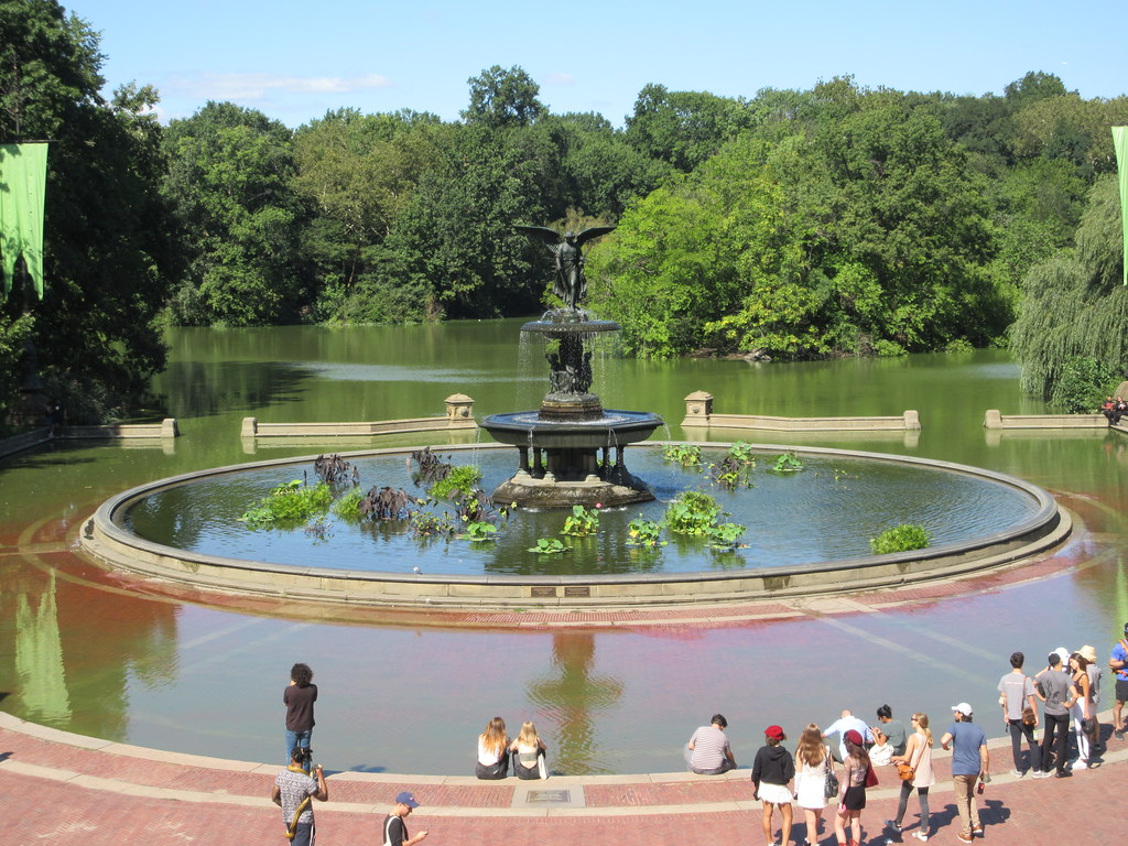 2021 Bethesda Fountain Central Park After Ida Storm Flood …