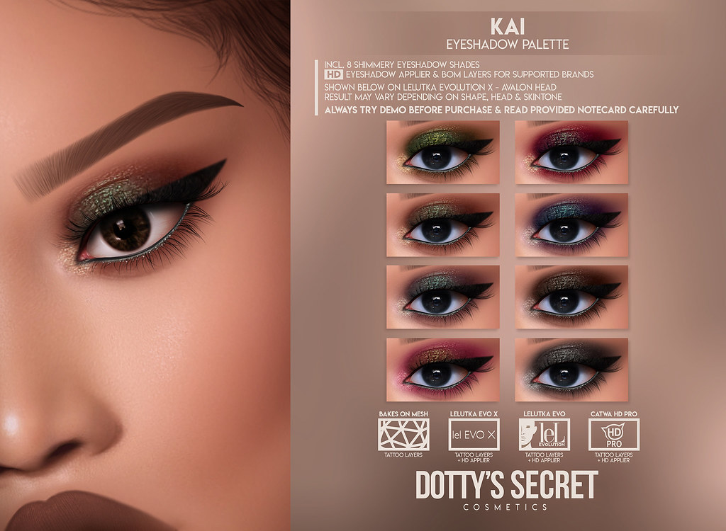 Dotty's Secret x Anthem Event // Kai – Eyeshadow Palette