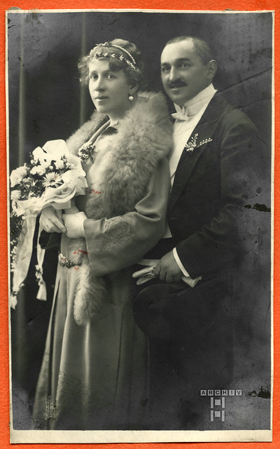 ArchivTappen24Album5m025 Ehepaar, 1900-1930er