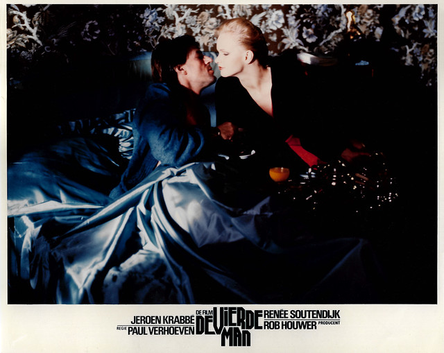 Jeroen Krabbé and Renée Soutendijk in De vierde man (1983)