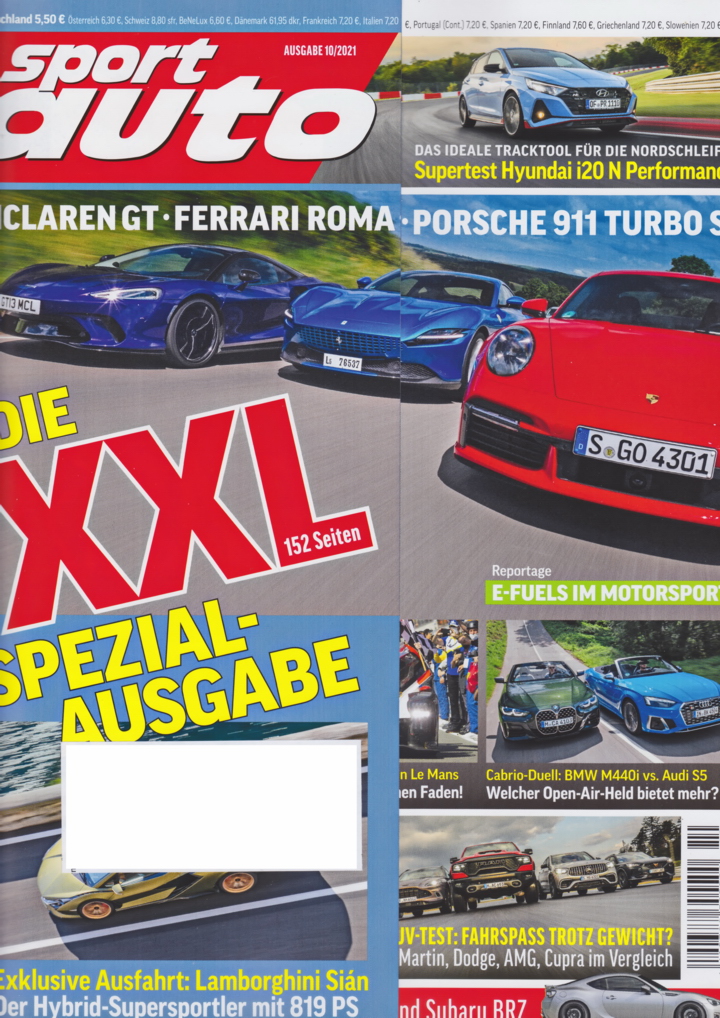 Image of sport auto - 2021-10 - cover