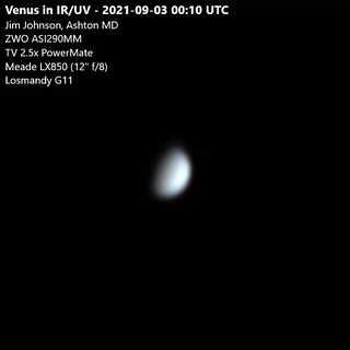 Venus - 2021-09-03 0010 UTC