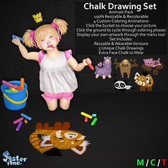 Presenting the new Interactive Chalk Drawing Sets from Jester Inc.