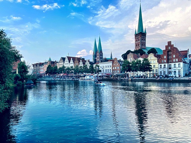 An Obertrave view of Lübeck!